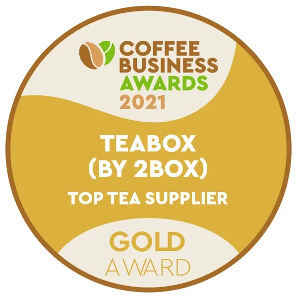 Coffee Business Awards 2021, TeaBox Gold Top Tea Supplier